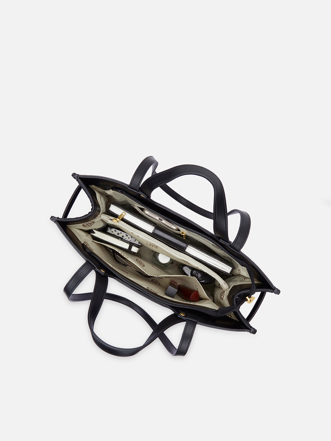 Canva Dual Carry Large Bag Black