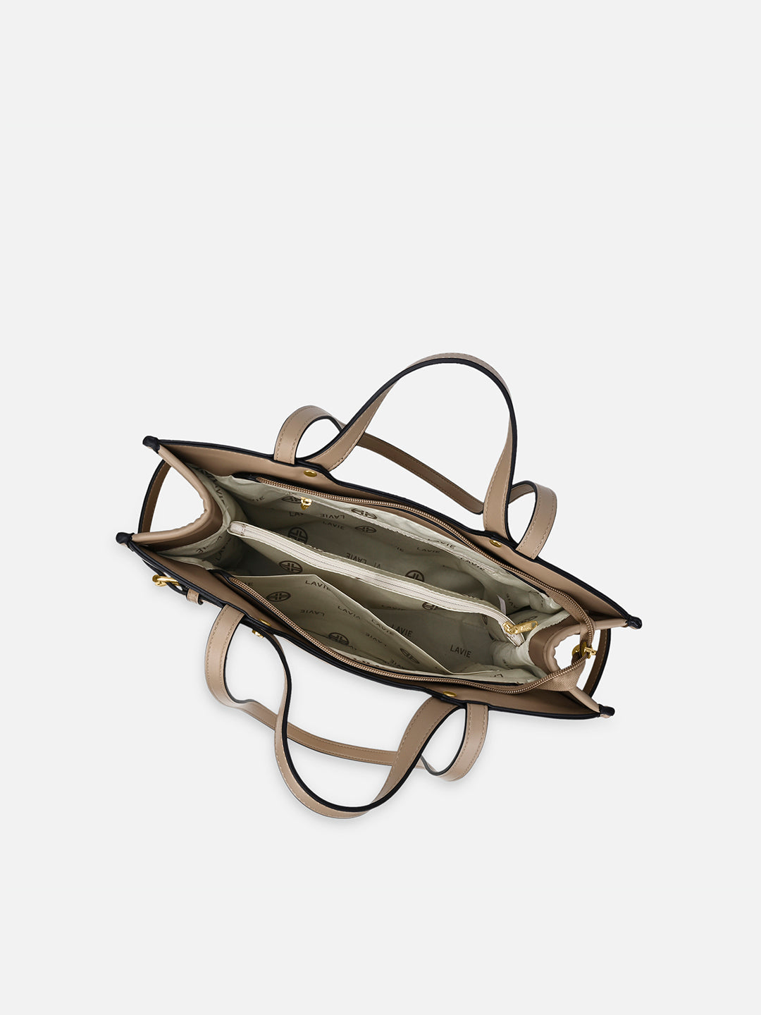 Canva Dual Carry Large Bag Beige