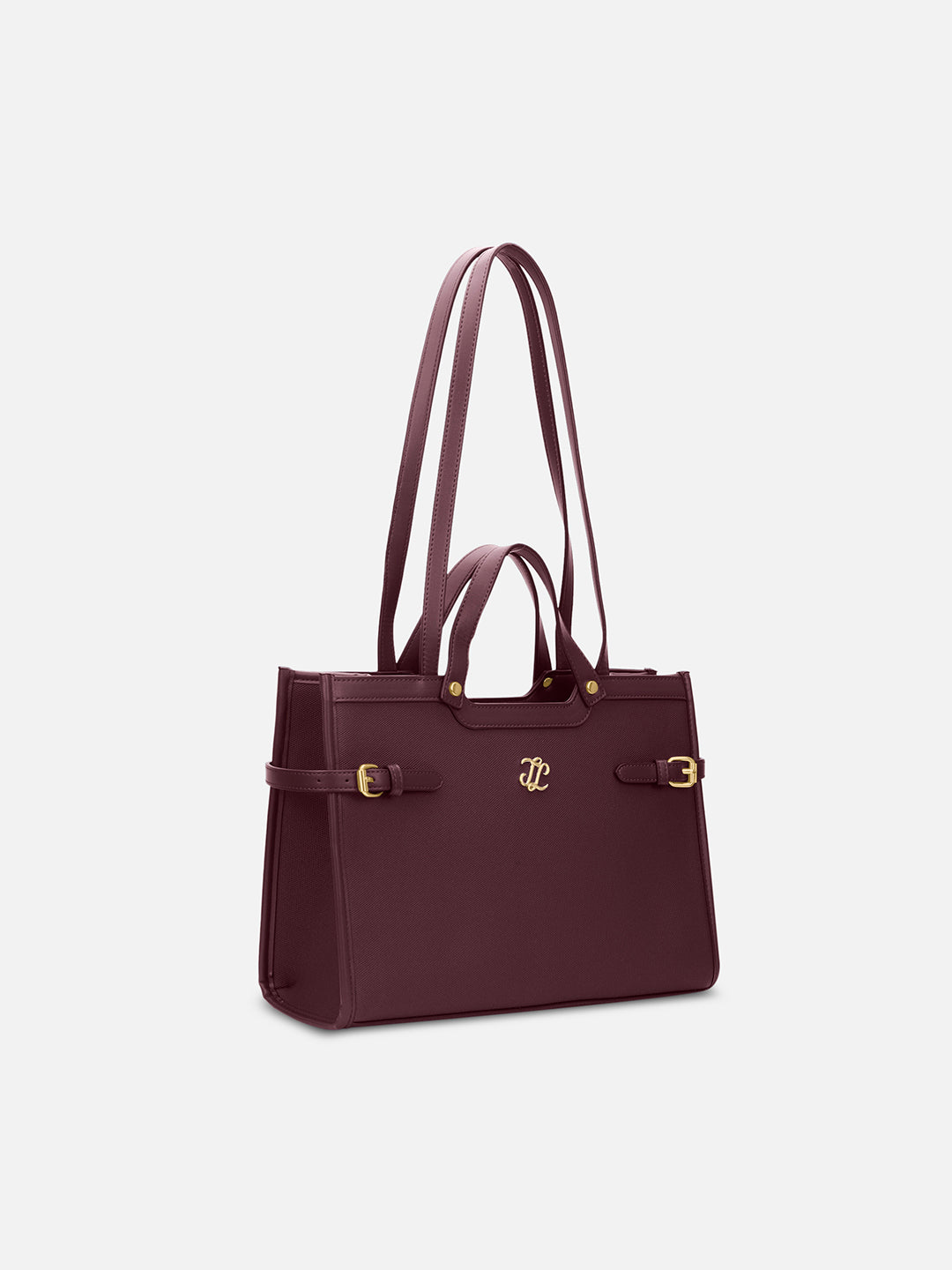 Canva Dual Carry Large Bag Wine