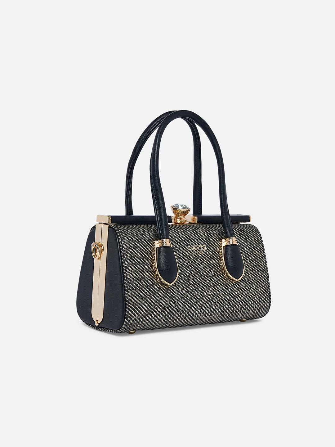 Glam Dazzle Small Frame Bag Black