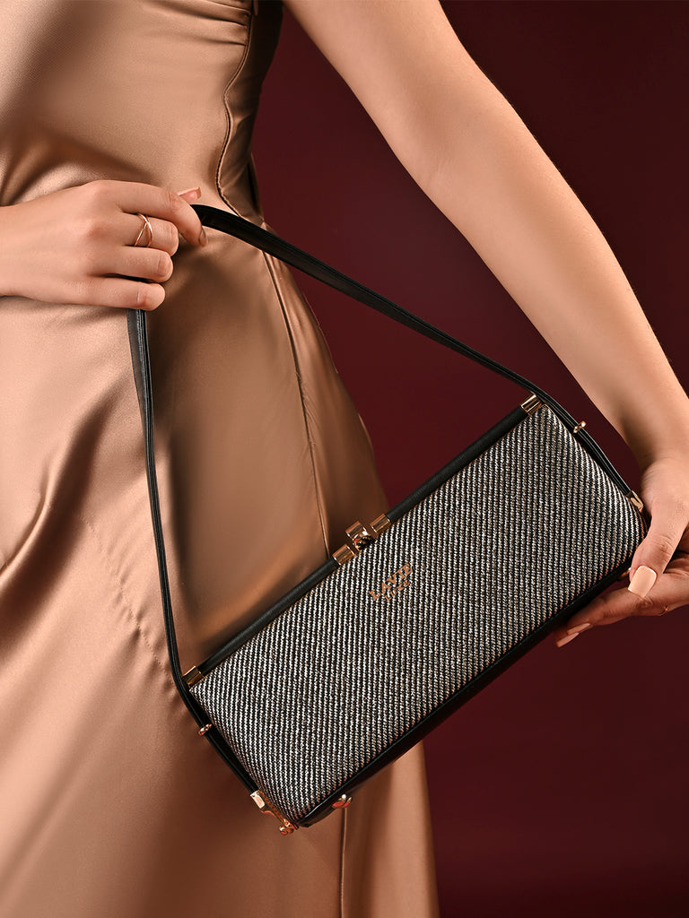 Glam Dazzle Horizontal Small Frame Bag Pink