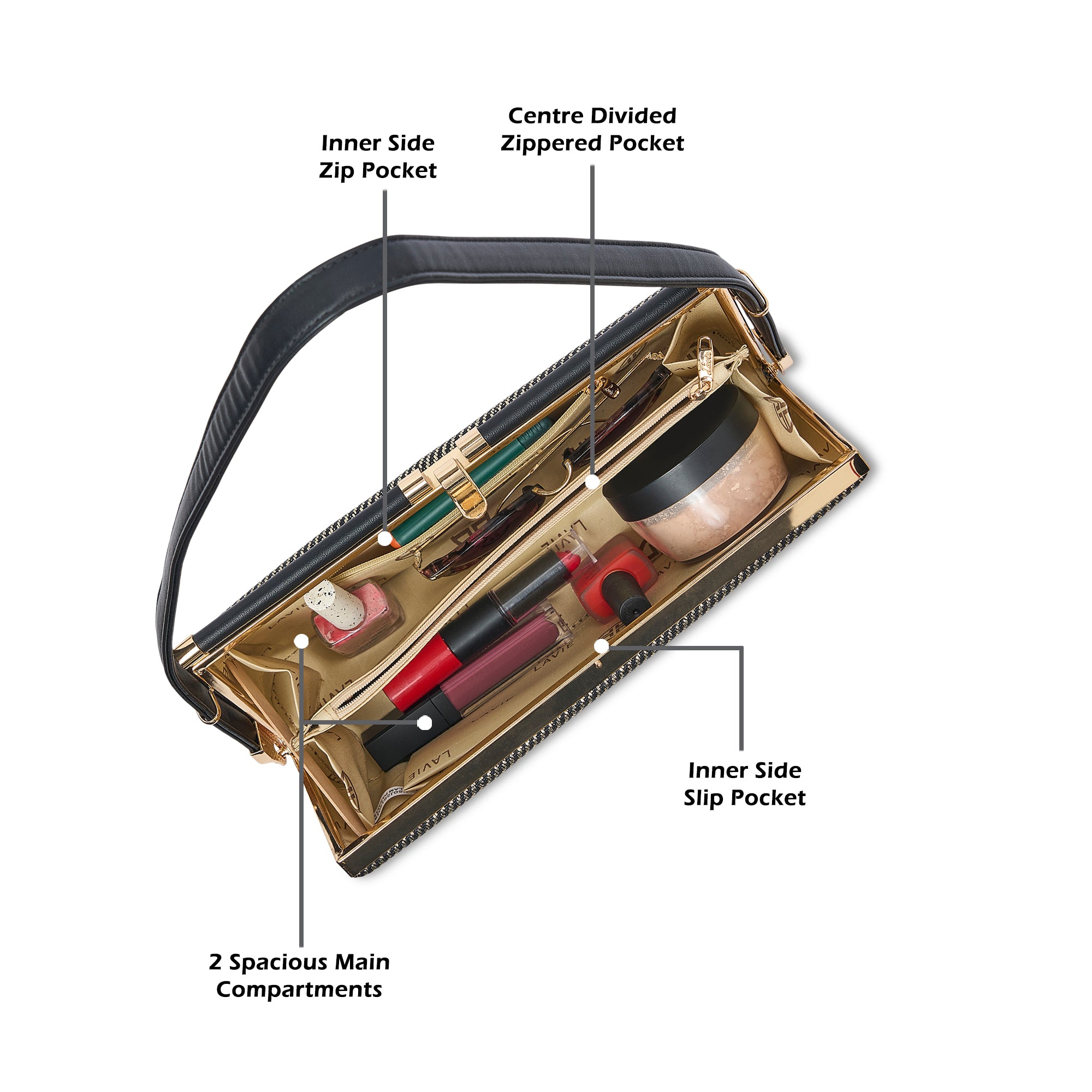 Parallel Small Frame Bag