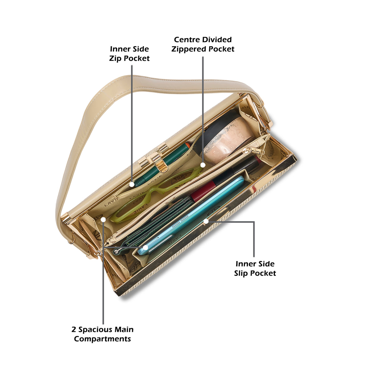 Parallel Small Frame Bag
