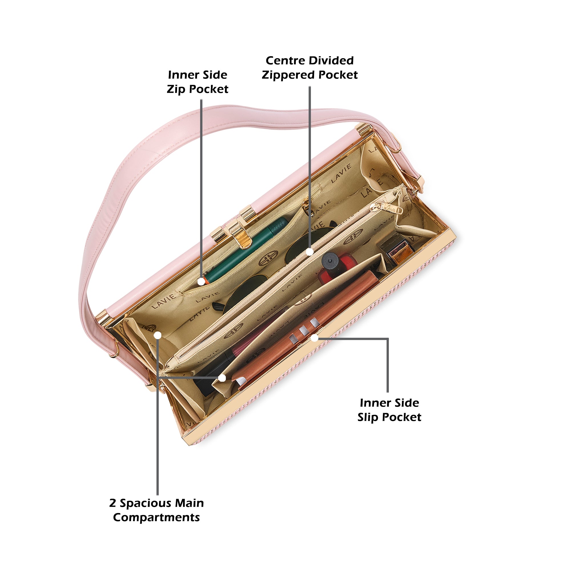 Parallel Small Frame Bag