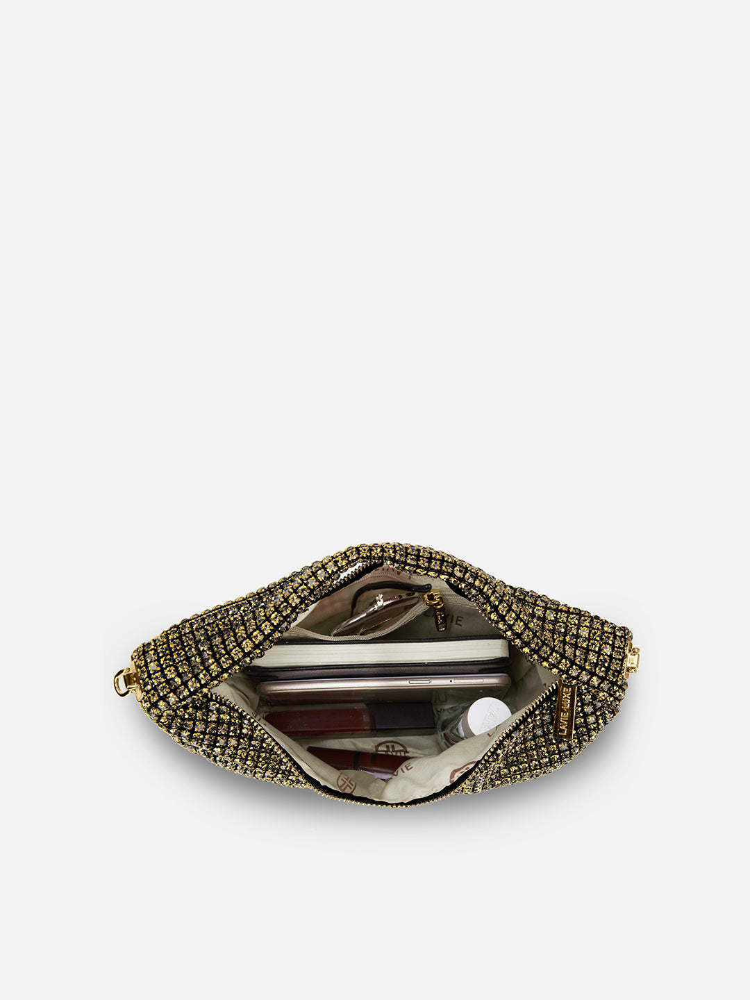 Gem Small Hobo Bag Gold