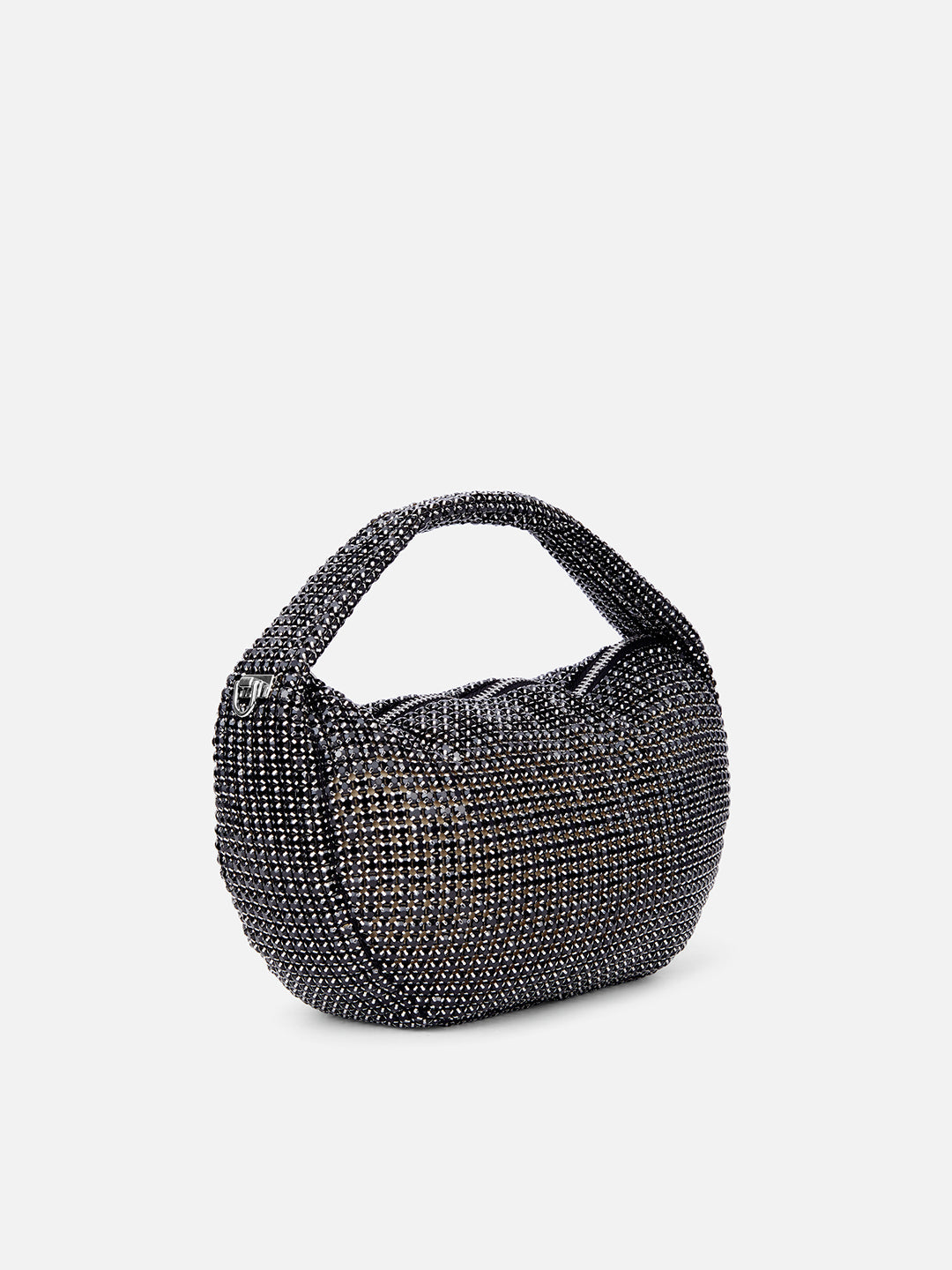 Gem Small Hobo Bag Black
