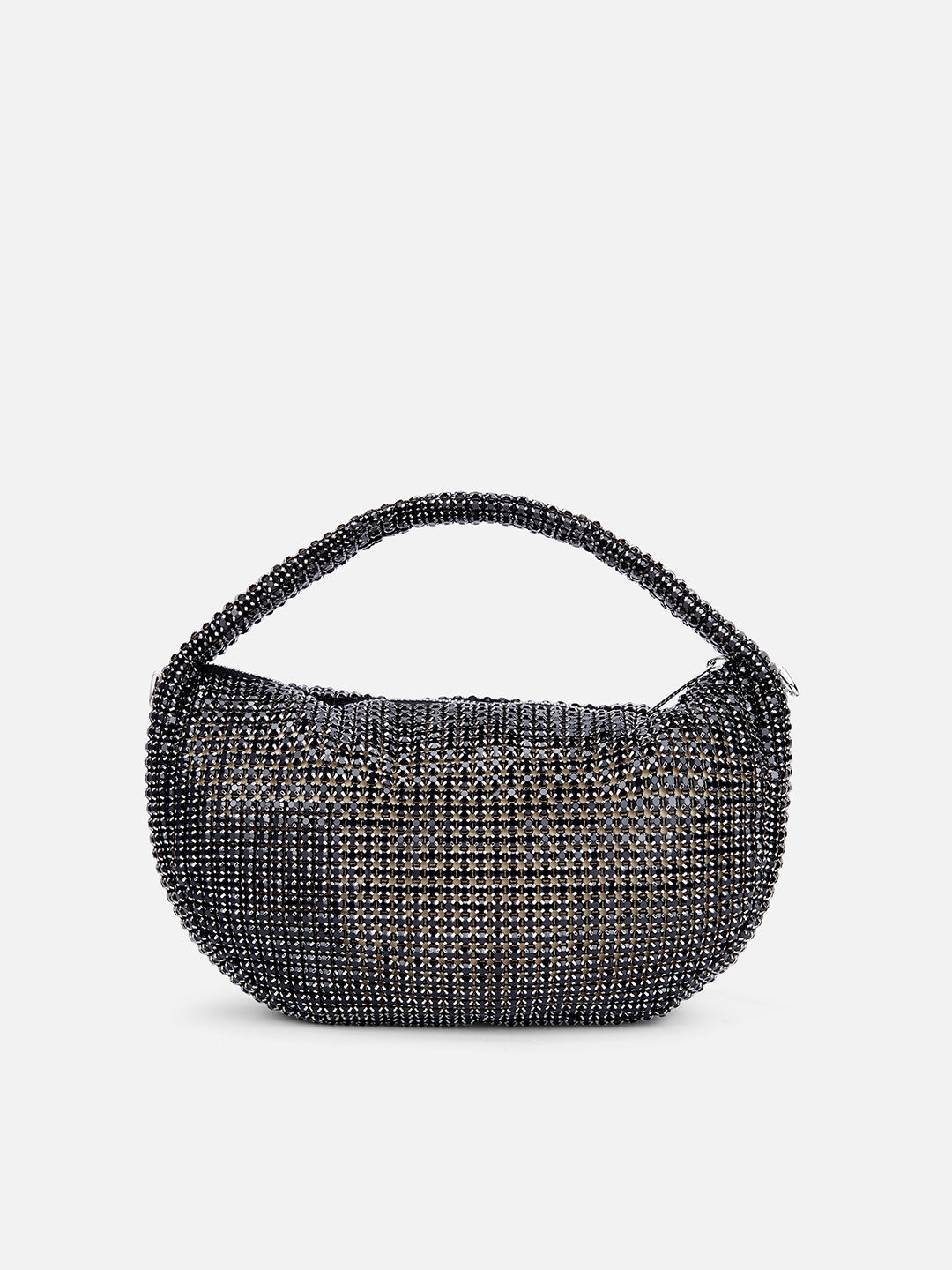 Gem Small Hobo Bag Black