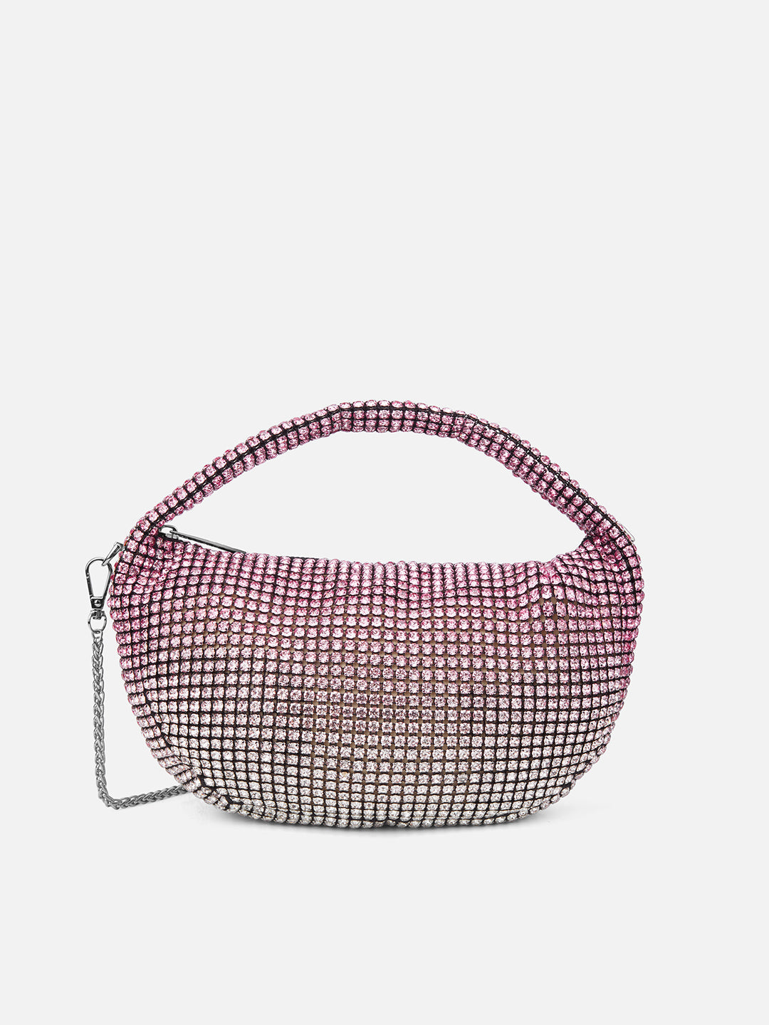 Gem Small Hobo Bag Pink Ombre