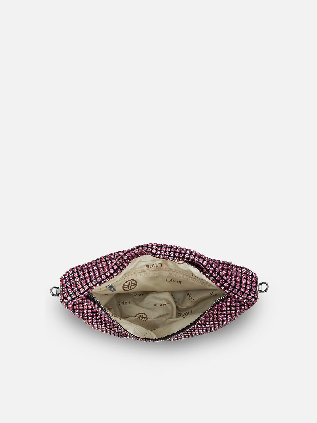 Gem Small Hobo Bag Pink Ombre