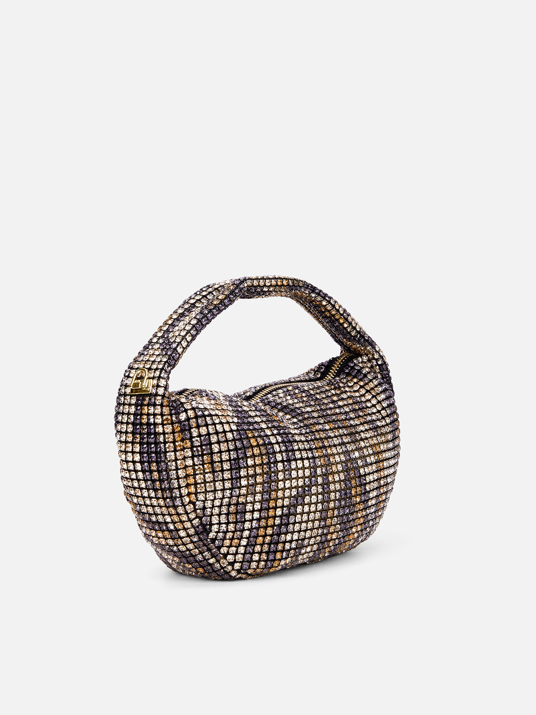 Gem Small Hobo Bag Black Ombre