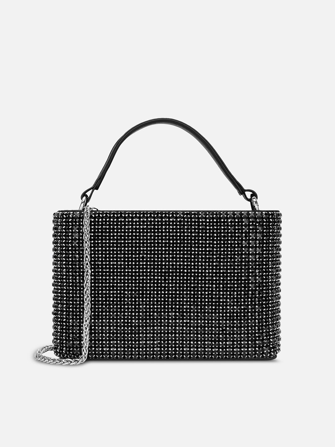 Gem Small Bucket Bag  Black