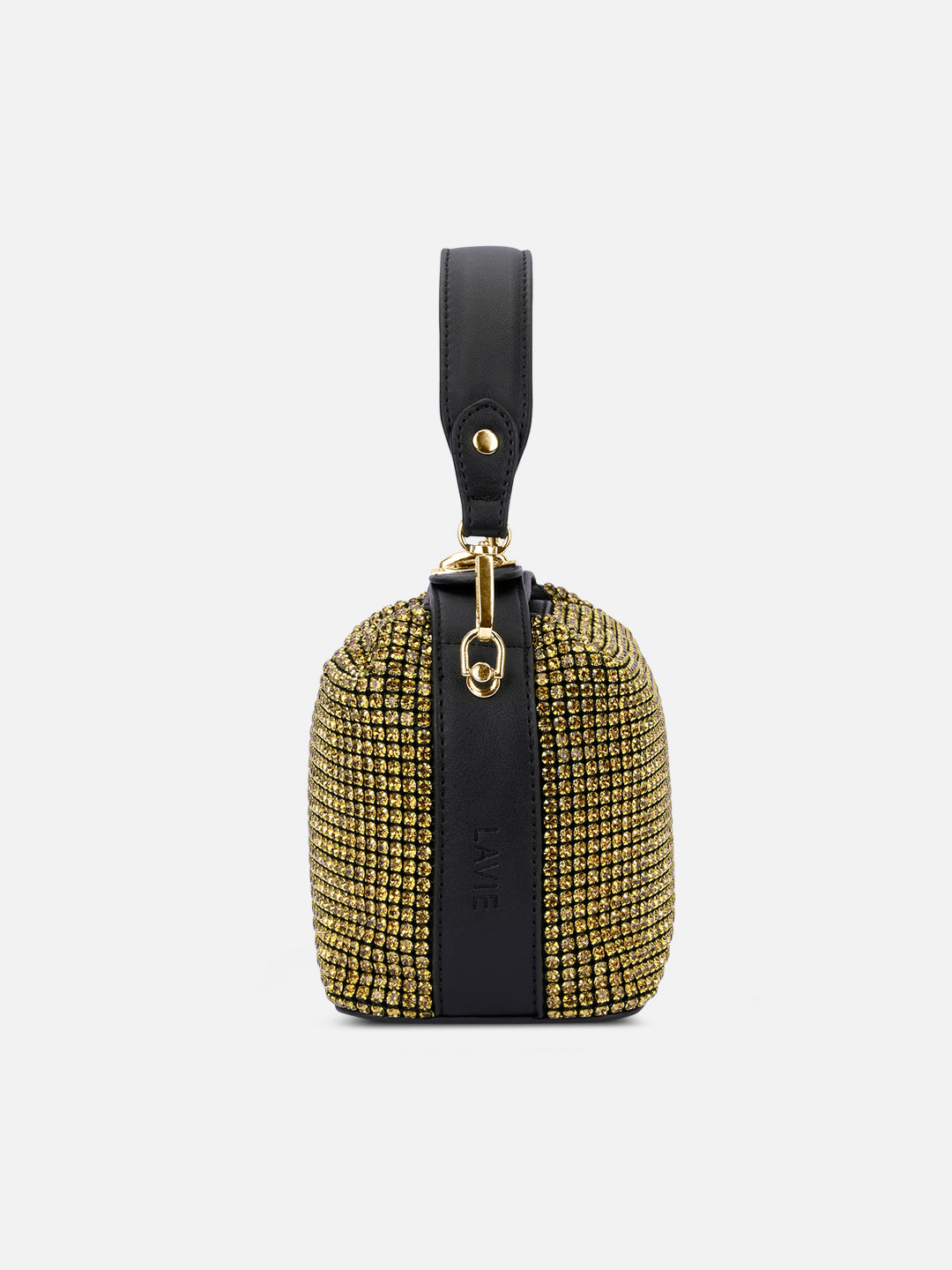 Gem Dual Handle Extra Small Bag Gold