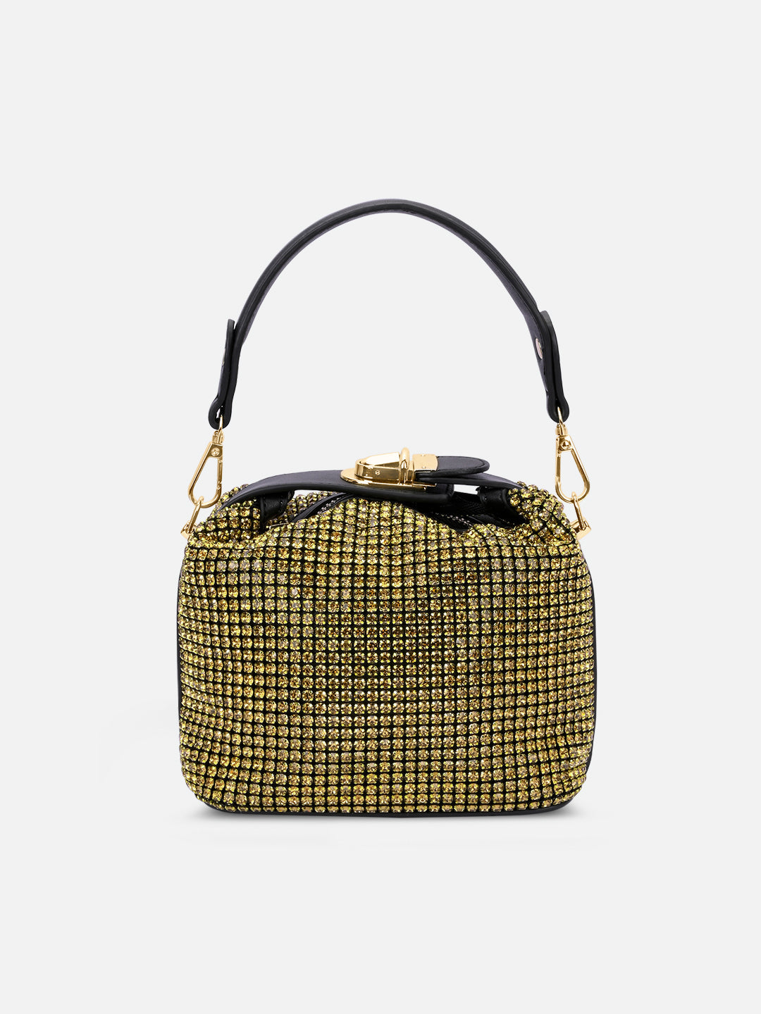 Gem Dual Handle Extra Small Bag Gold