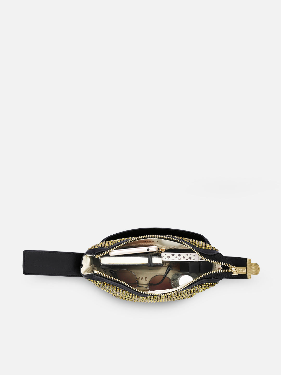 Gem Dual Handle Extra Small Bag Gold