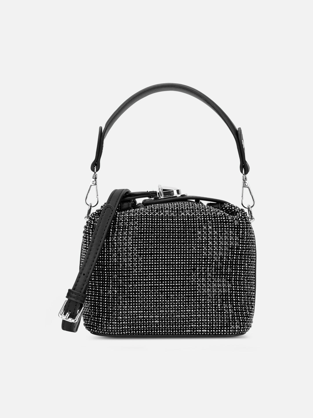Gem Dual Handle Extra Small Bag Black