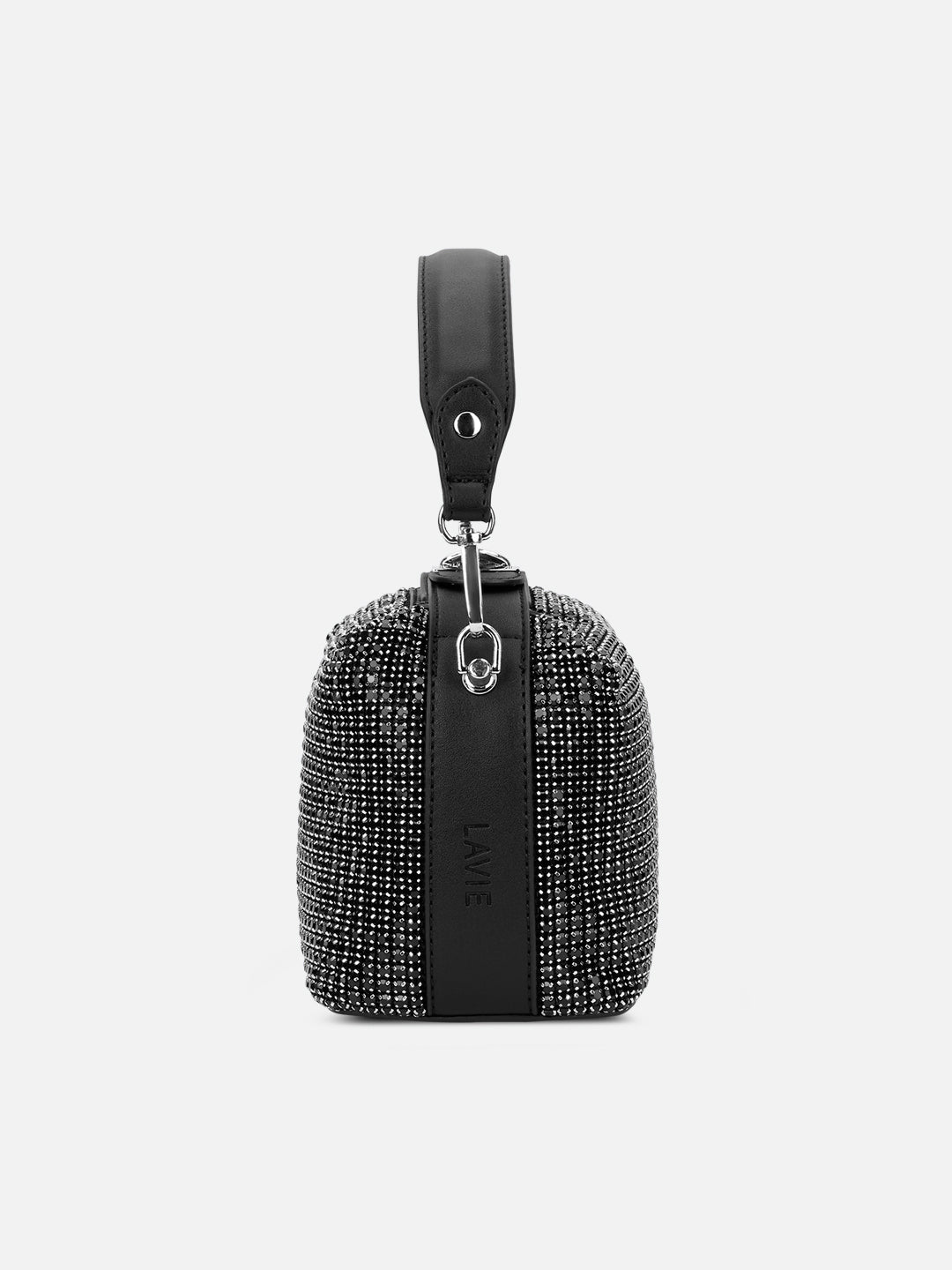 Gem Dual Handle Extra Small Bag Black