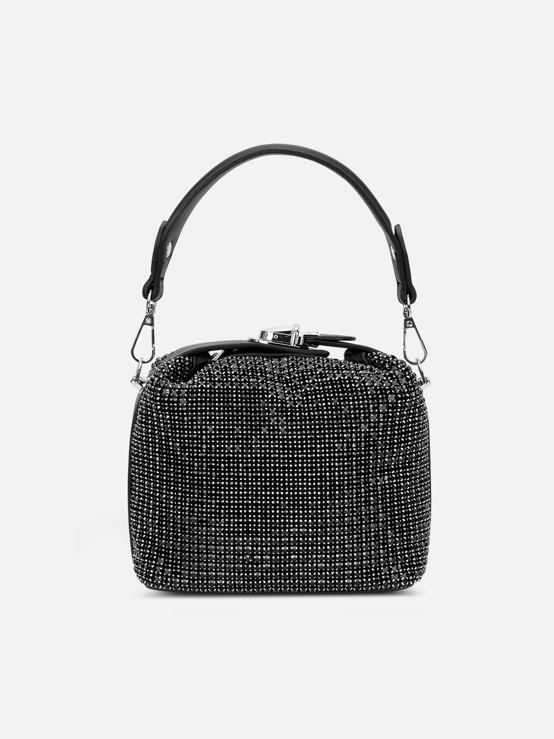 Gem Dual Handle Extra Small Bag Black