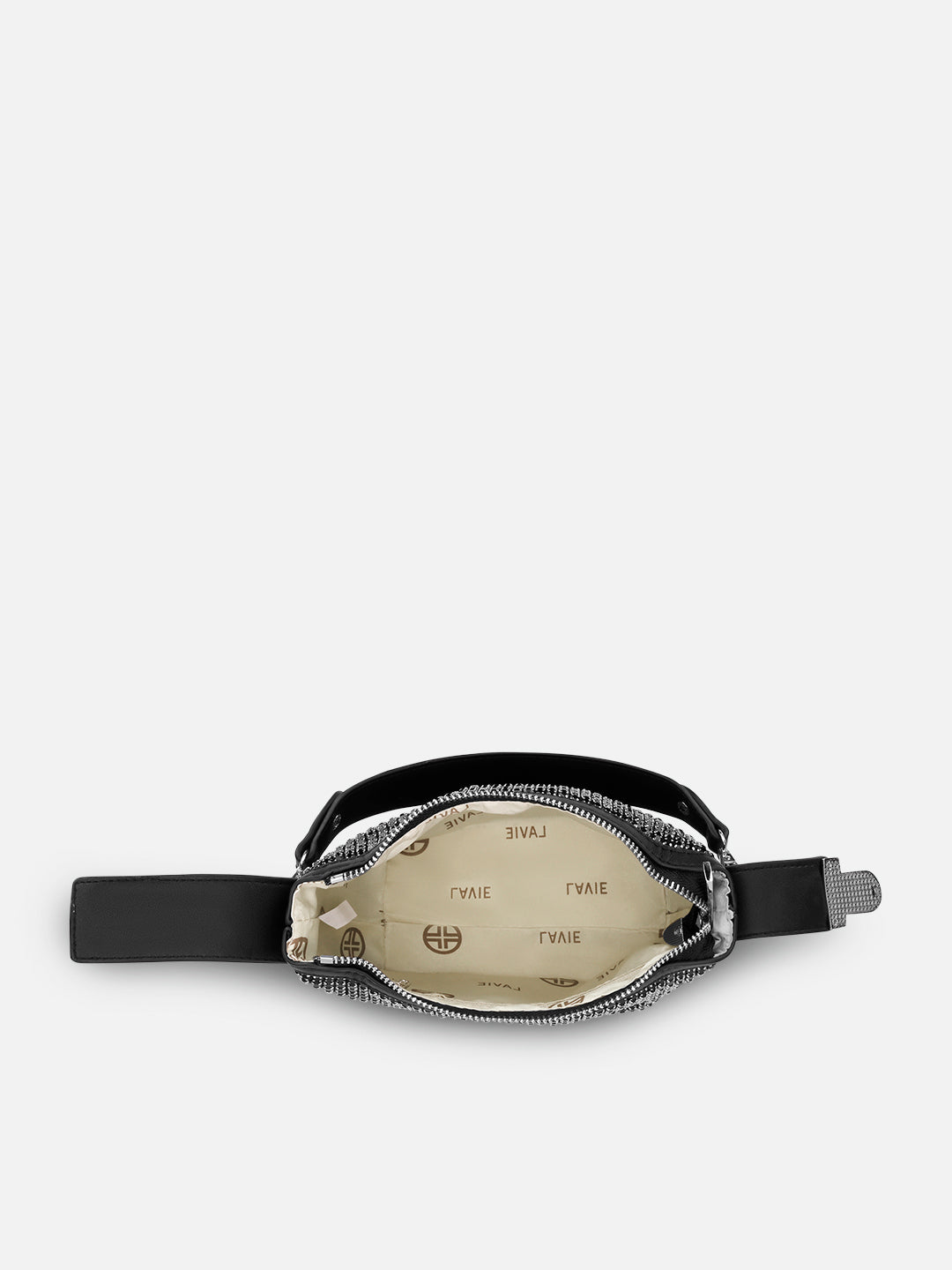 Gem Dual Handle Extra Small Bag Black