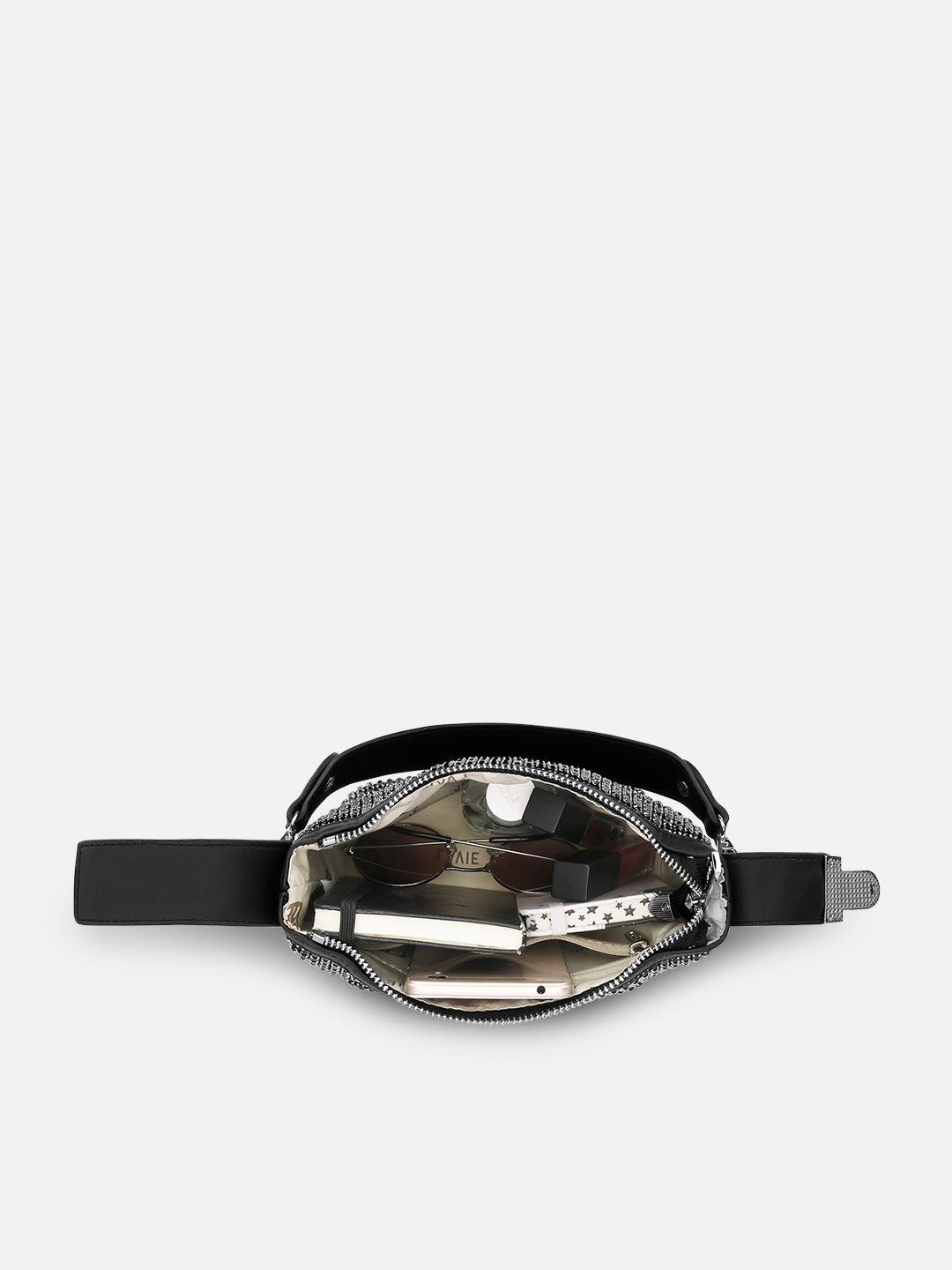 Gem Dual Handle Extra Small Bag Black