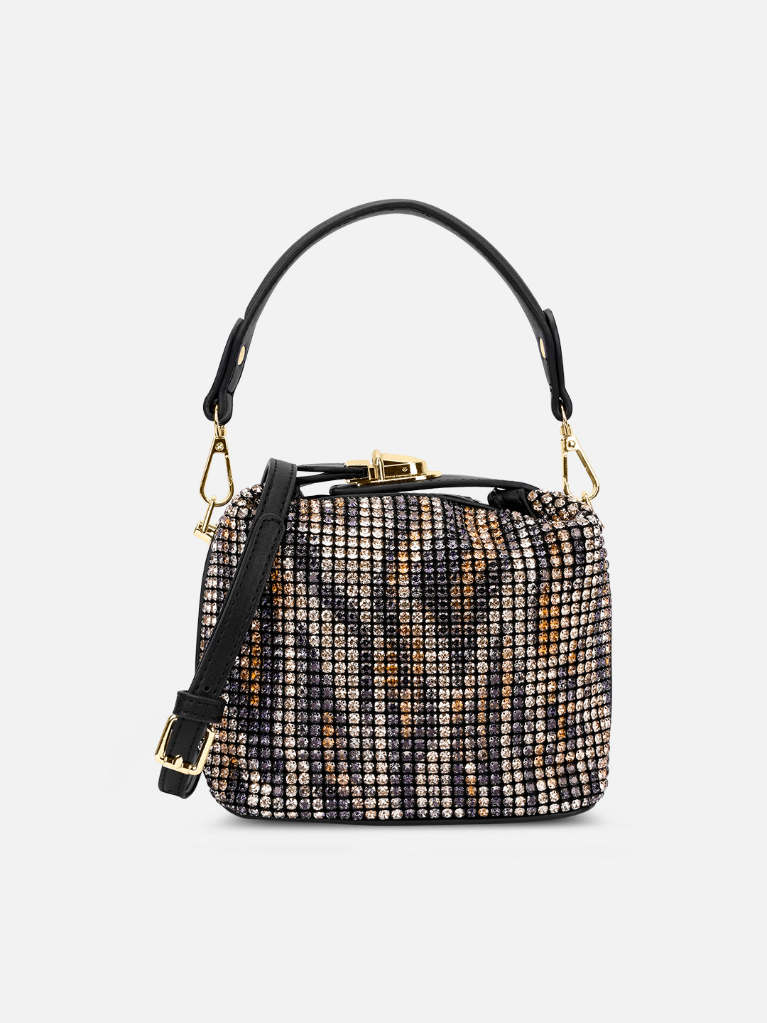 Gem Dual Handle Extra Small Bag Black Ombre