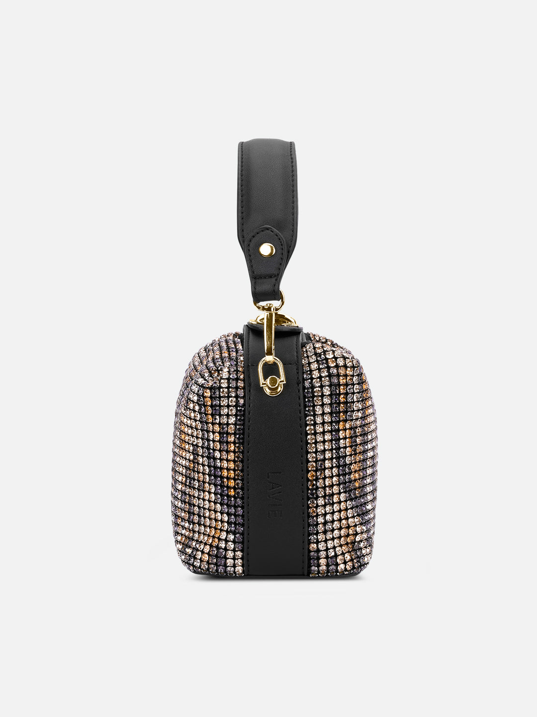 Gem Dual Handle Extra Small Bag Black Ombre