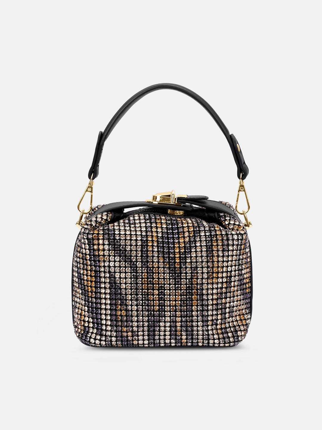 Gem Dual Handle Extra Small Bag Black Ombre