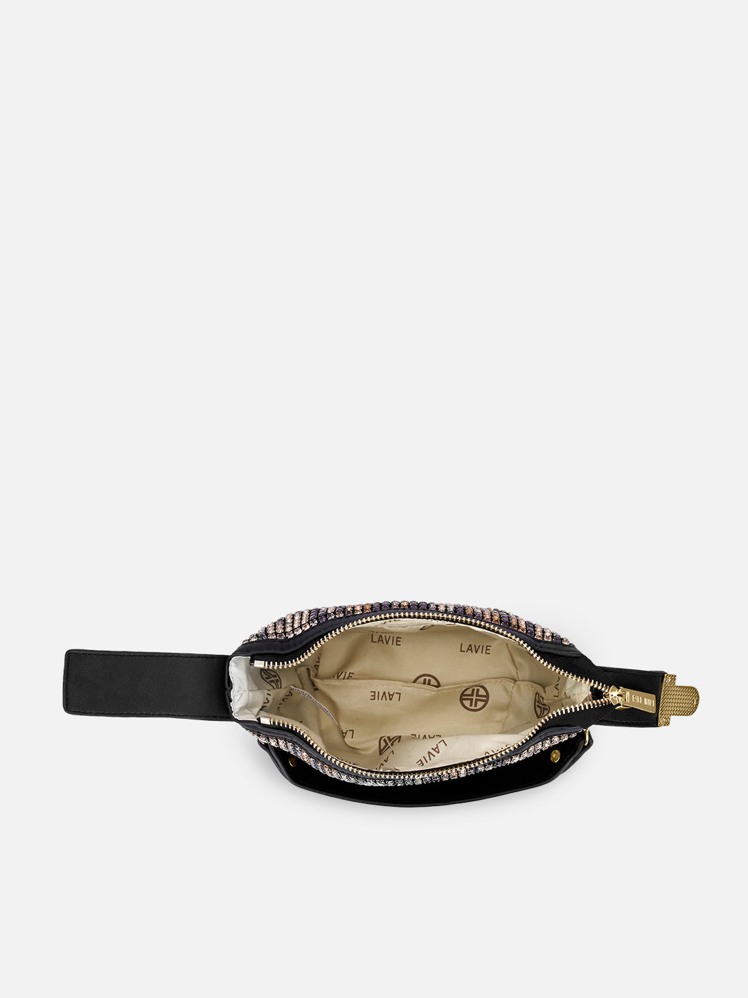 Gem Dual Handle Extra Small Bag Black Ombre