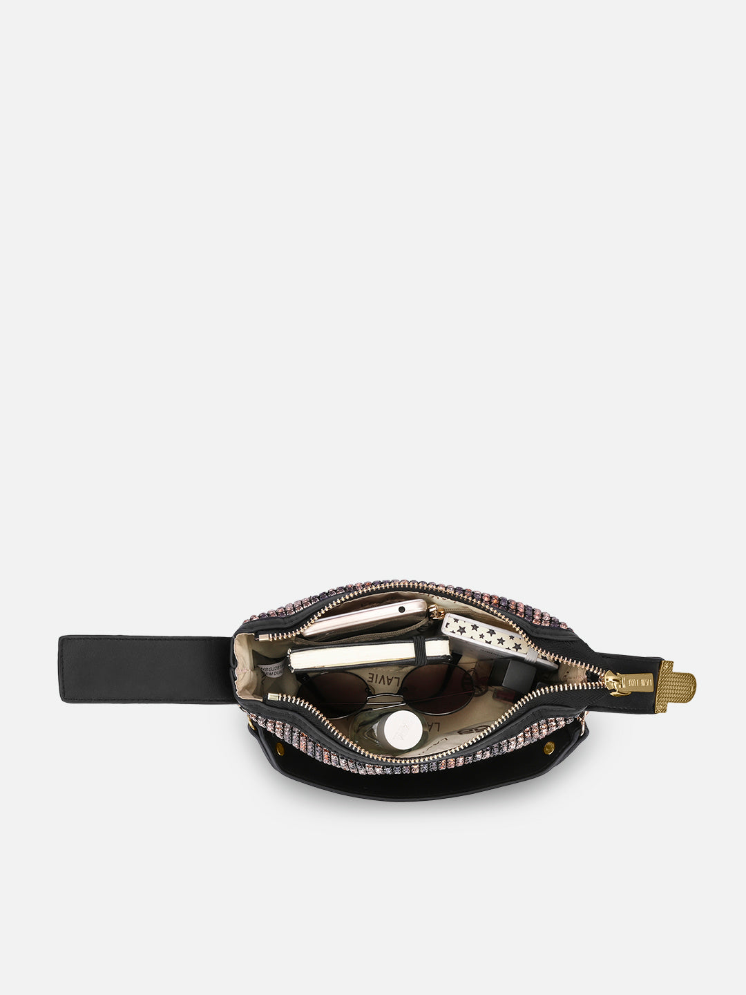 Gem Dual Handle Extra Small Bag Black Ombre