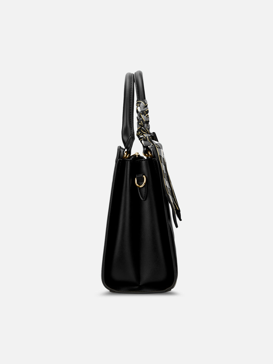 Quare26 Medium Satchel Bag Black