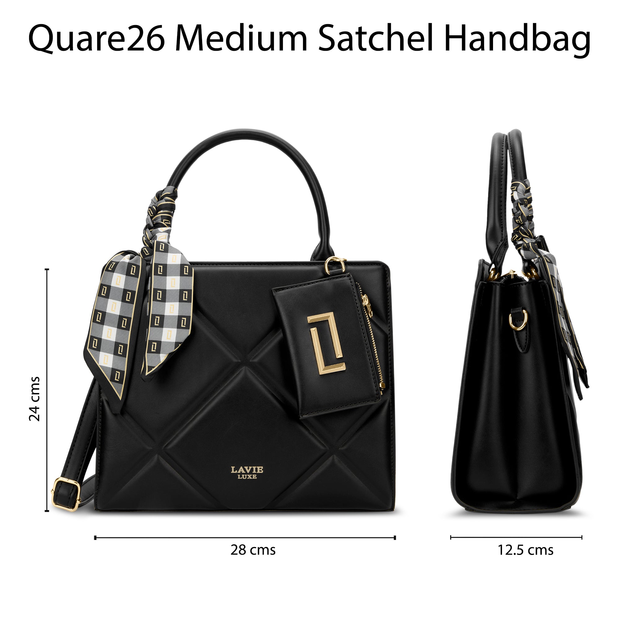 Quare26 Medium Satchel Bag