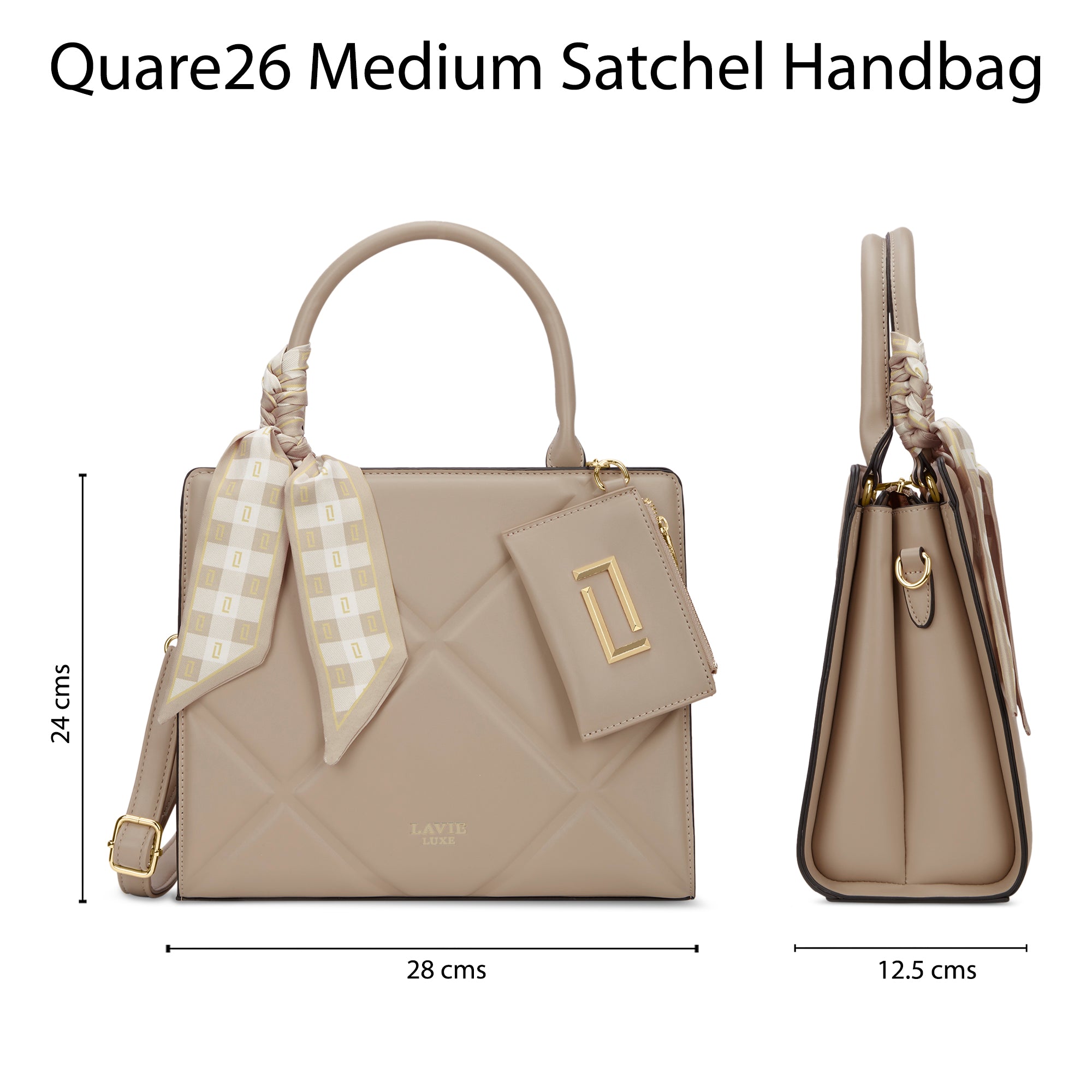 Quare26 Medium Satchel Bag