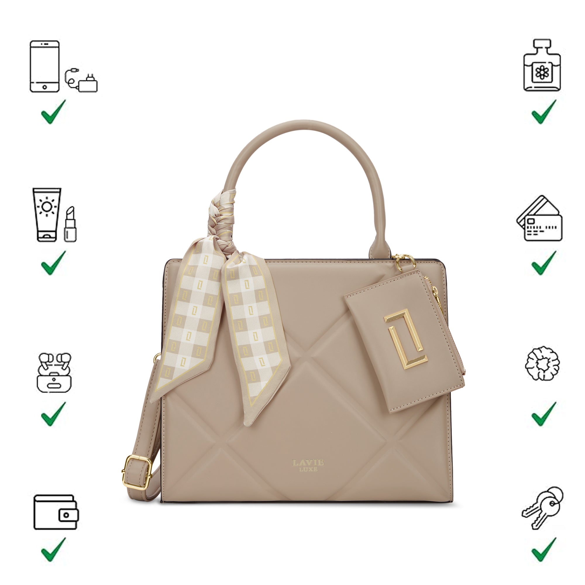 Quare26 Medium Satchel Bag