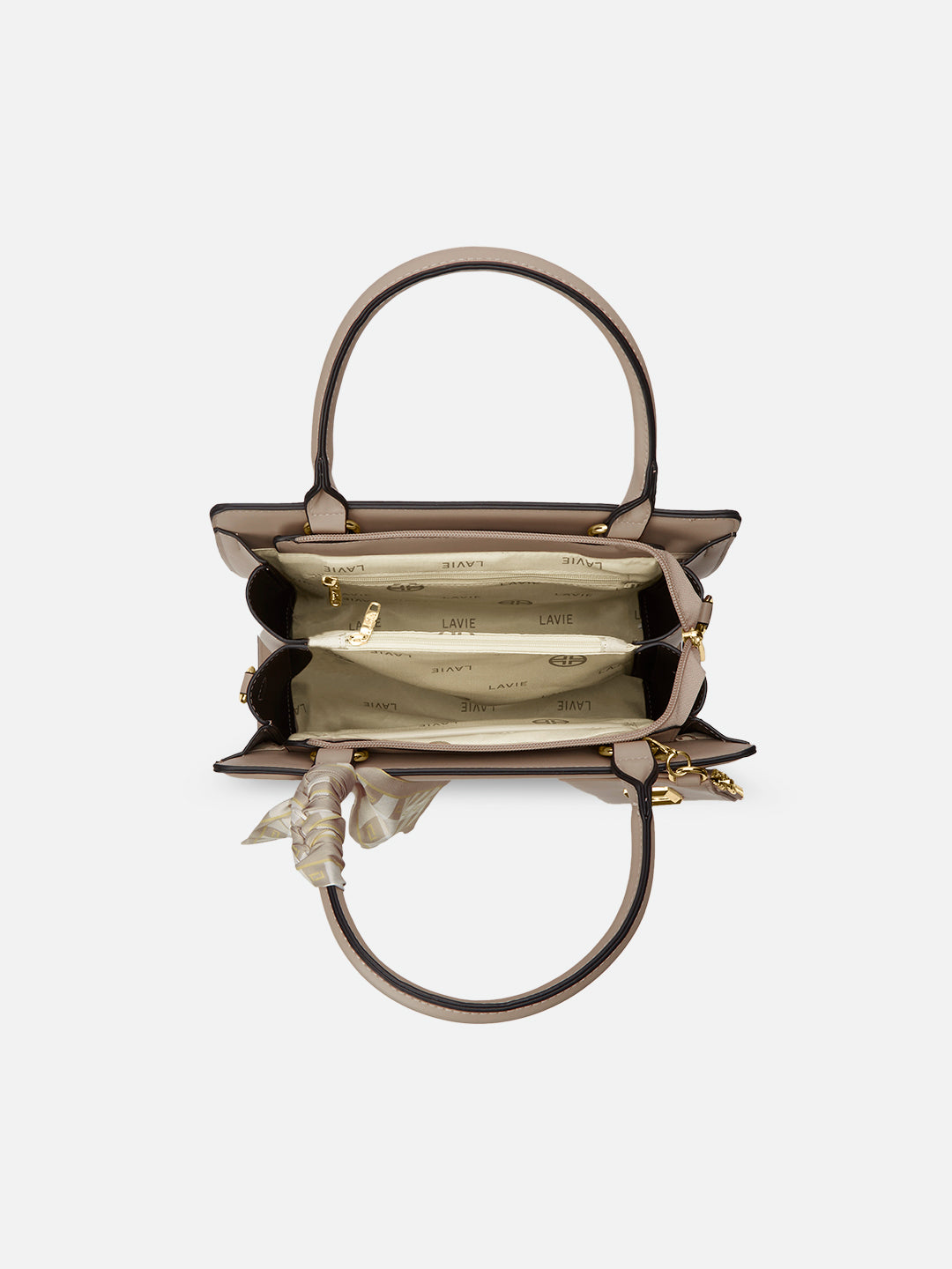 Quare26 Medium Satchel Bag Beige