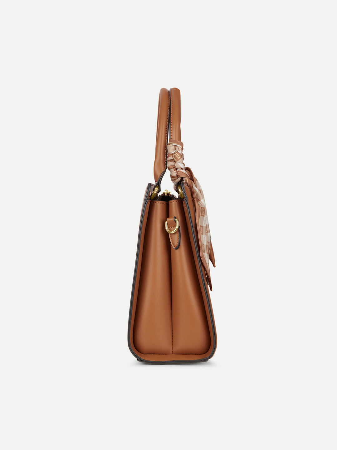 Quare26 Medium Satchel Bag Tan