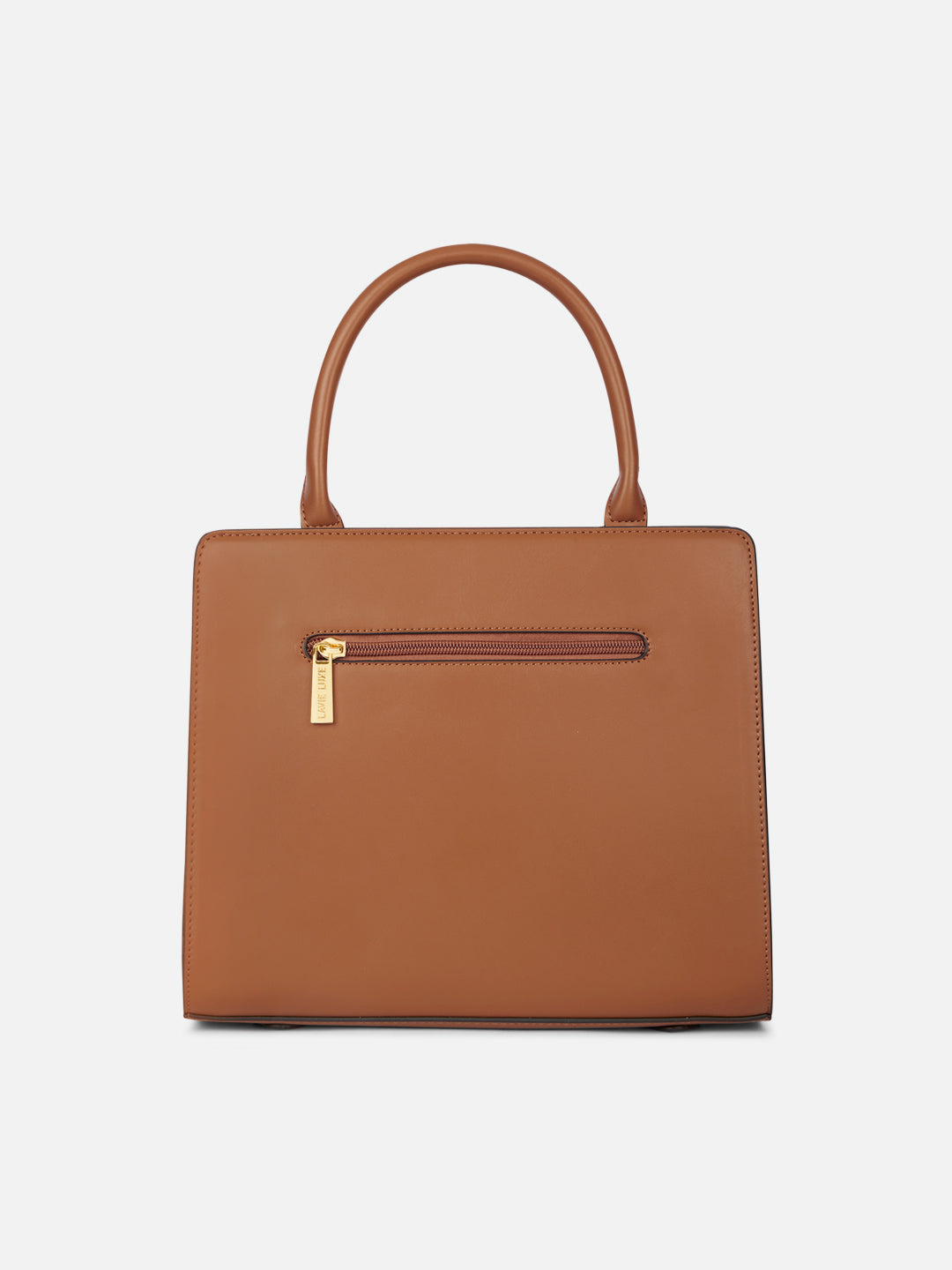 Quare26 Medium Satchel Bag Tan