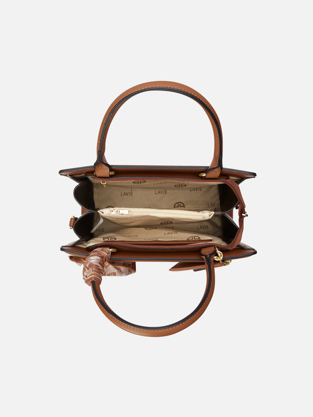 Quare26 Medium Satchel Bag Tan
