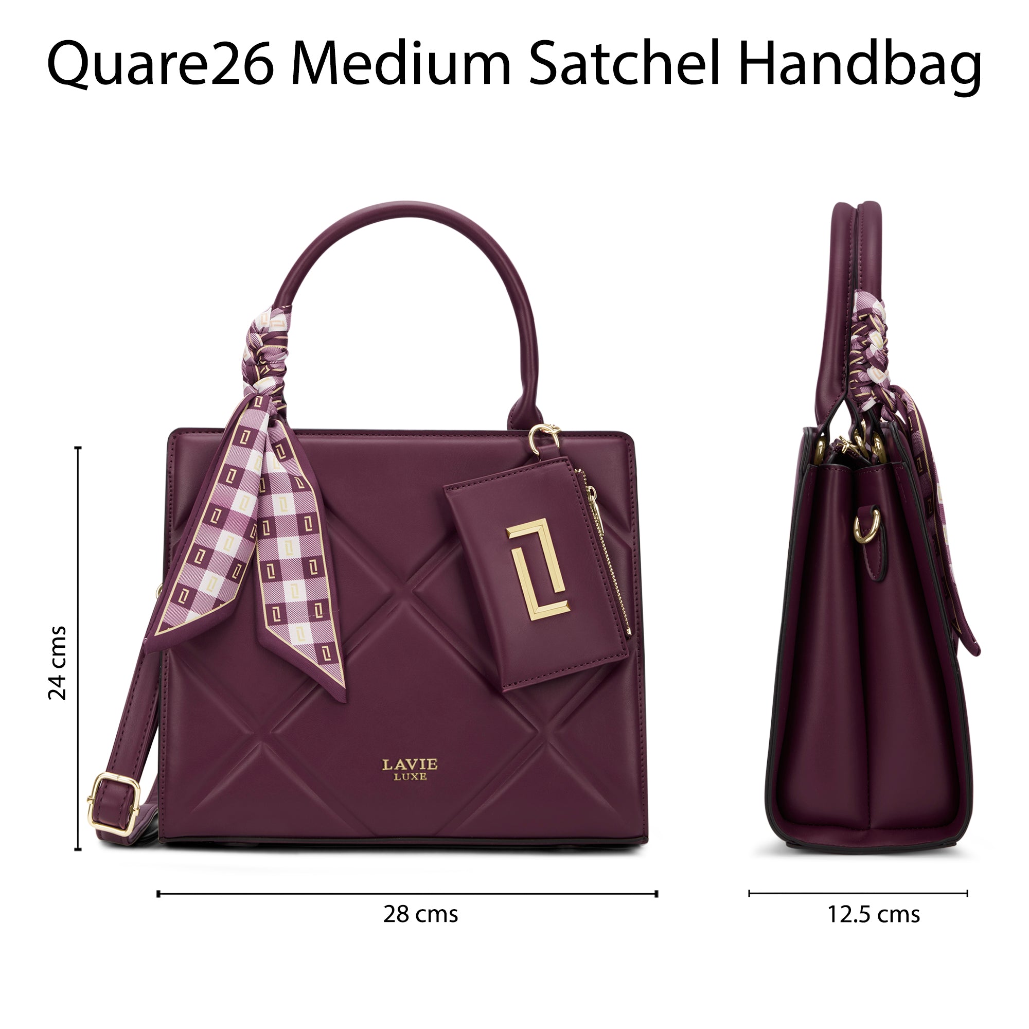 Quare26 Medium Satchel Bag