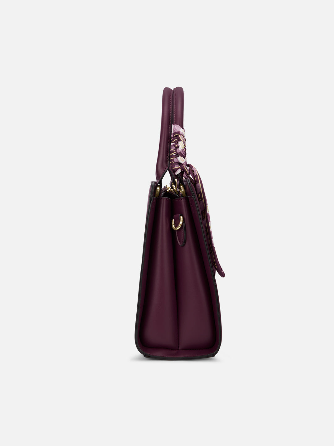 Quare26 Medium Satchel Bag Wine
