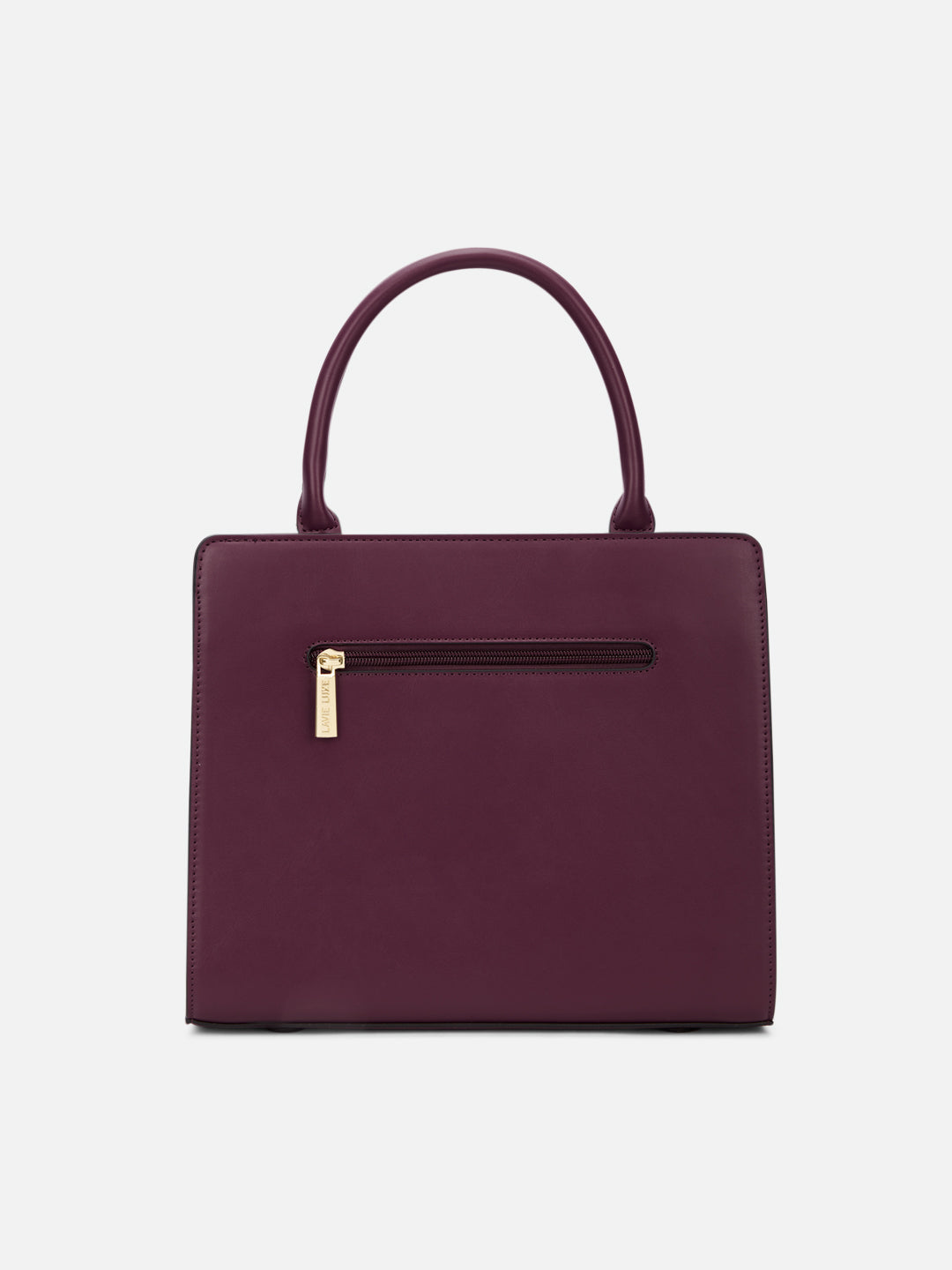 Quare26 Medium Satchel Bag Wine