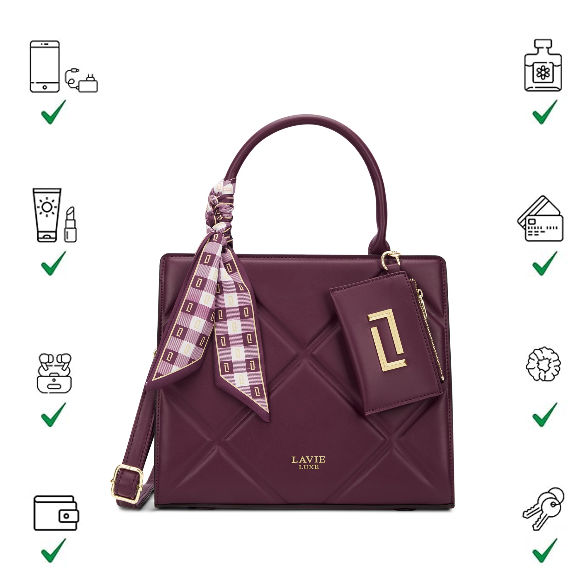 Quare26 Medium Satchel Bag
