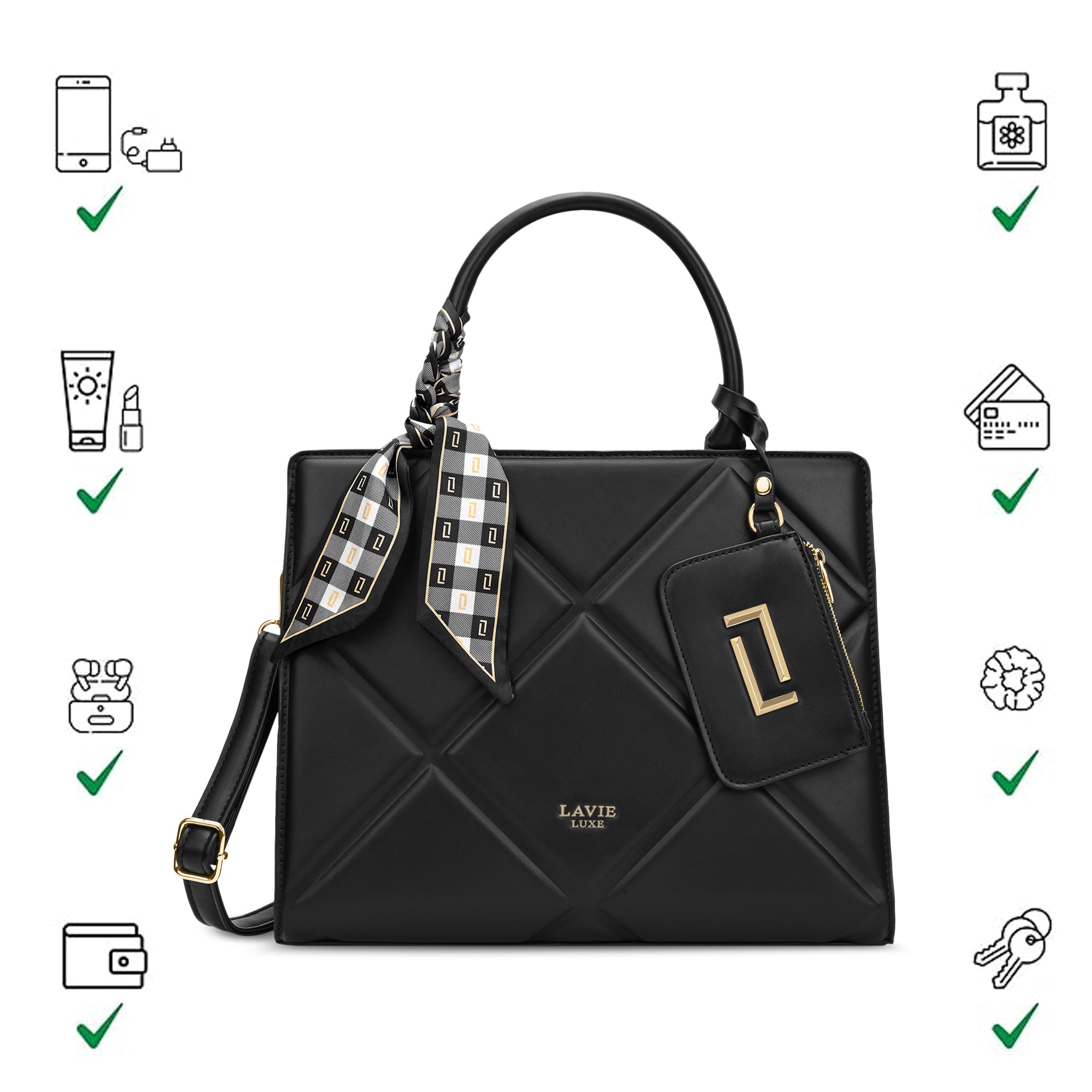 Quare26 Large Satchel Bag
