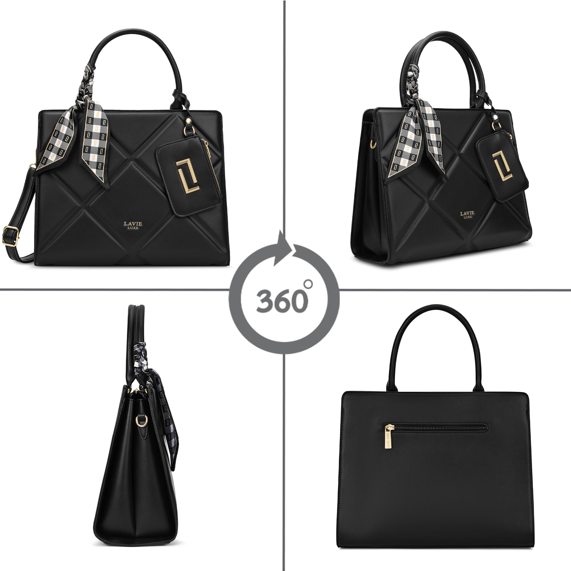 Quare26 Large Satchel Bag