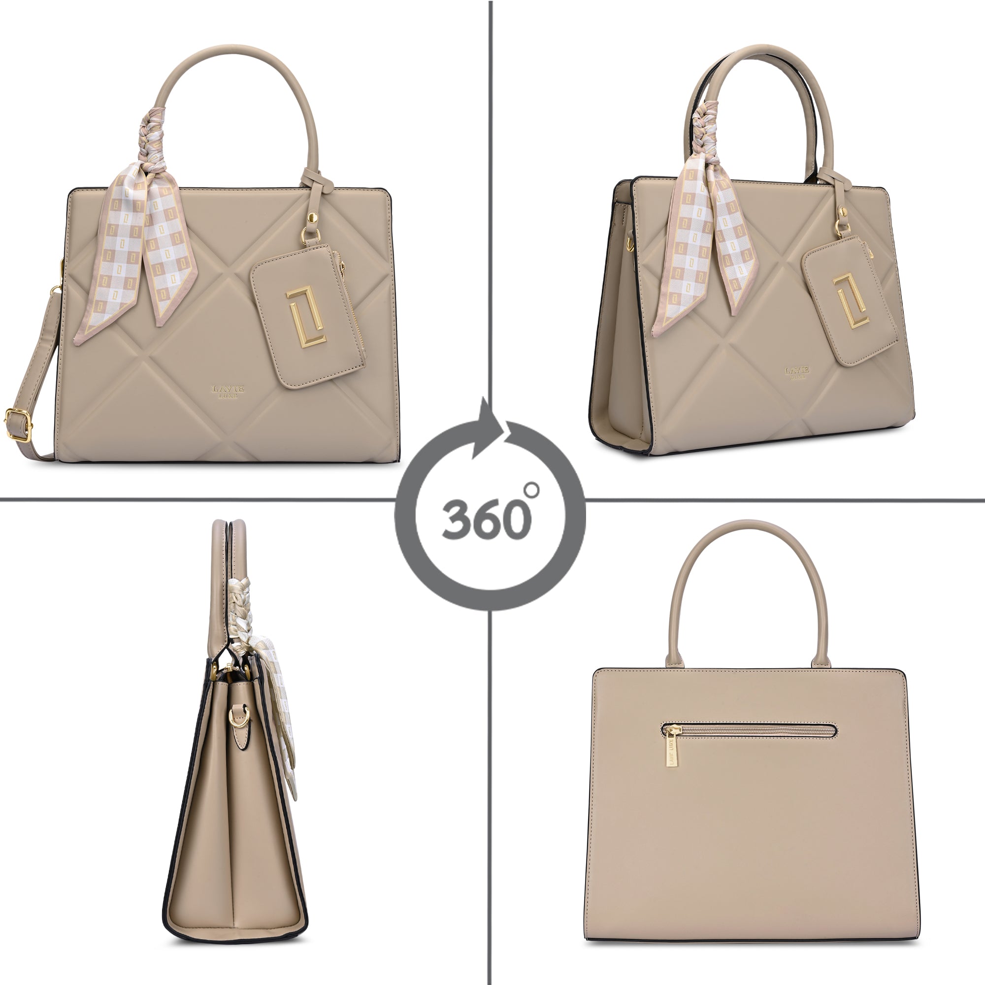 Quare26 Large Satchel Bag