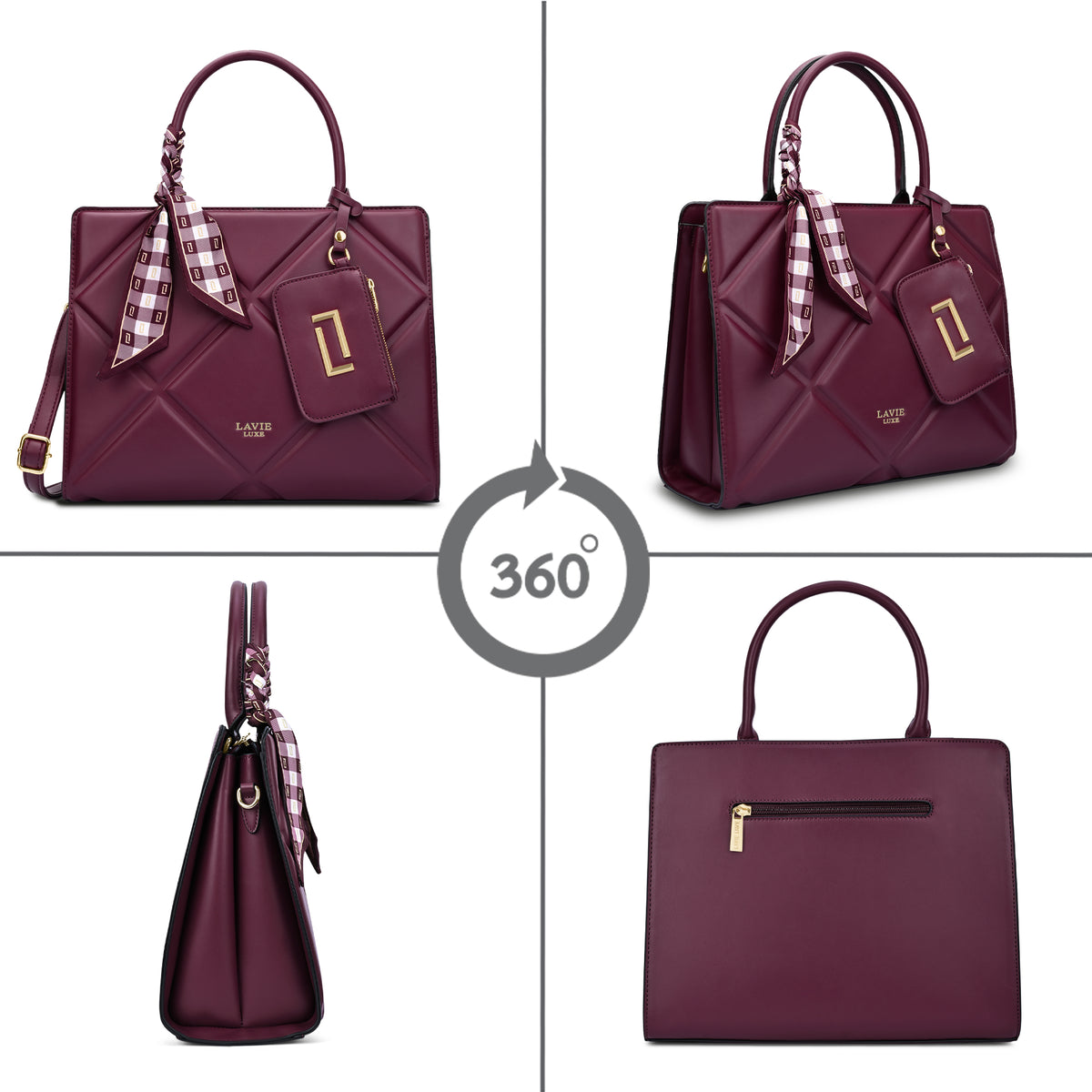 Quare26 Large Satchel Bag