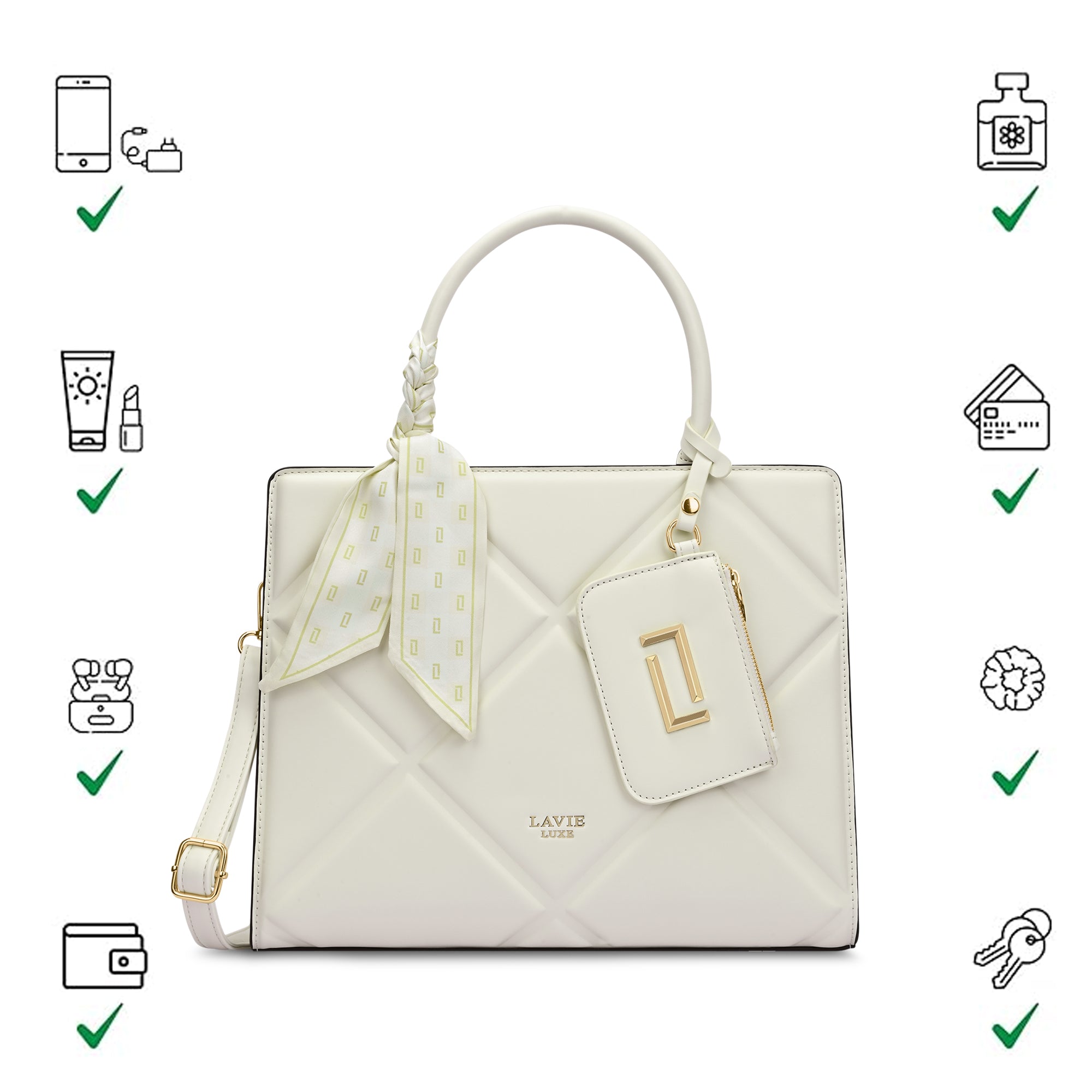 Quare26 Large Satchel Bag