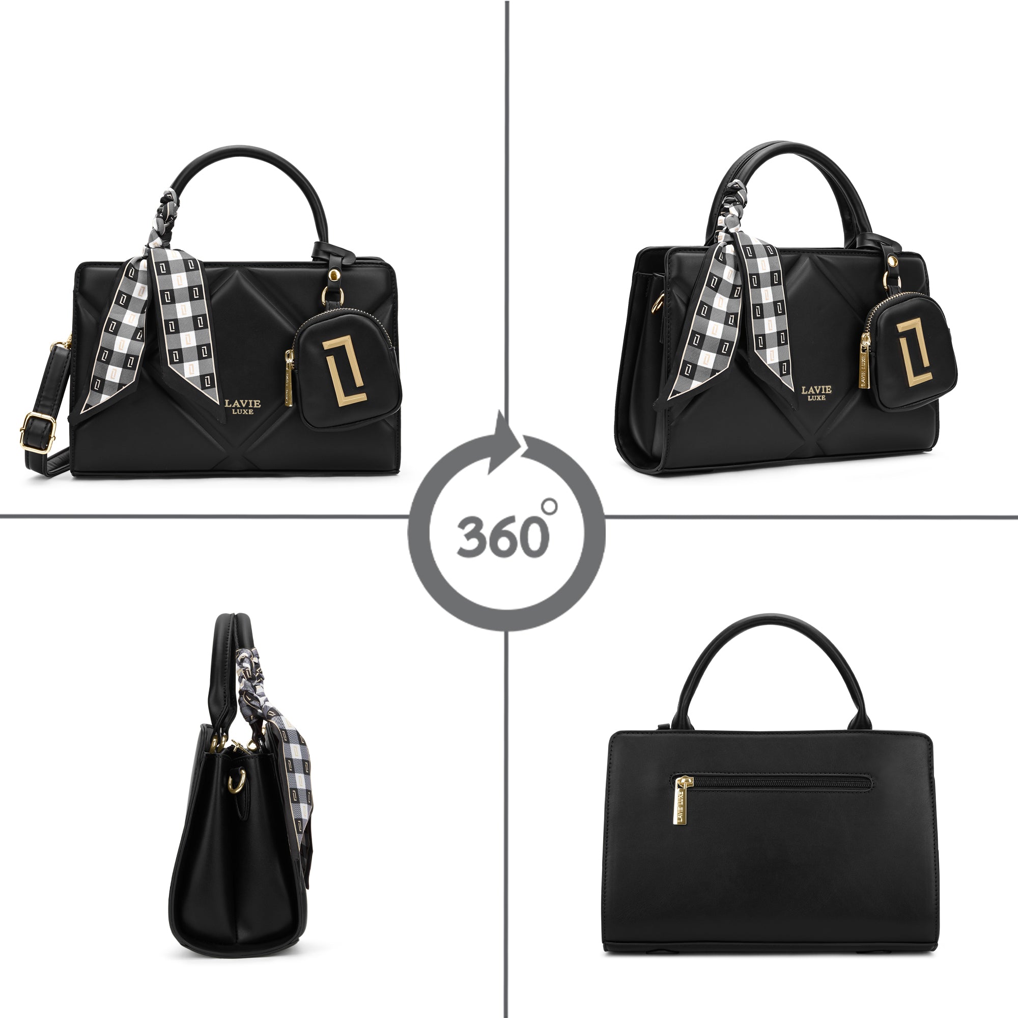 Quaro26 Horizontal Small Satchel Bag