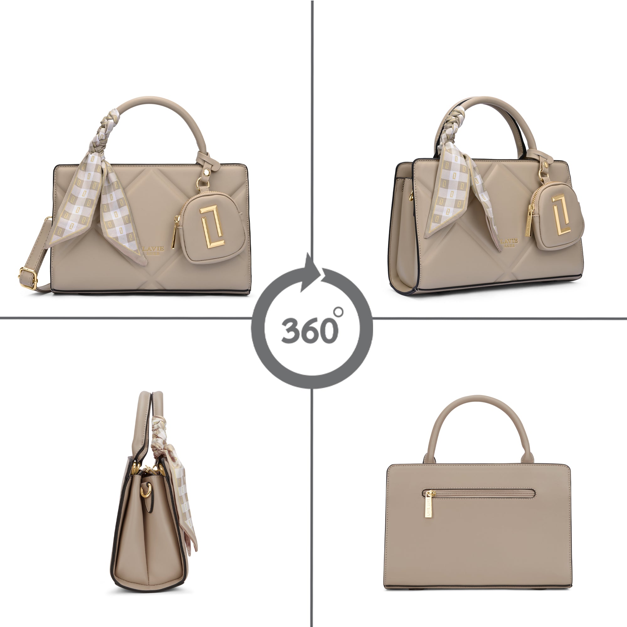 Quaro26 Horizontal Small Satchel Bag