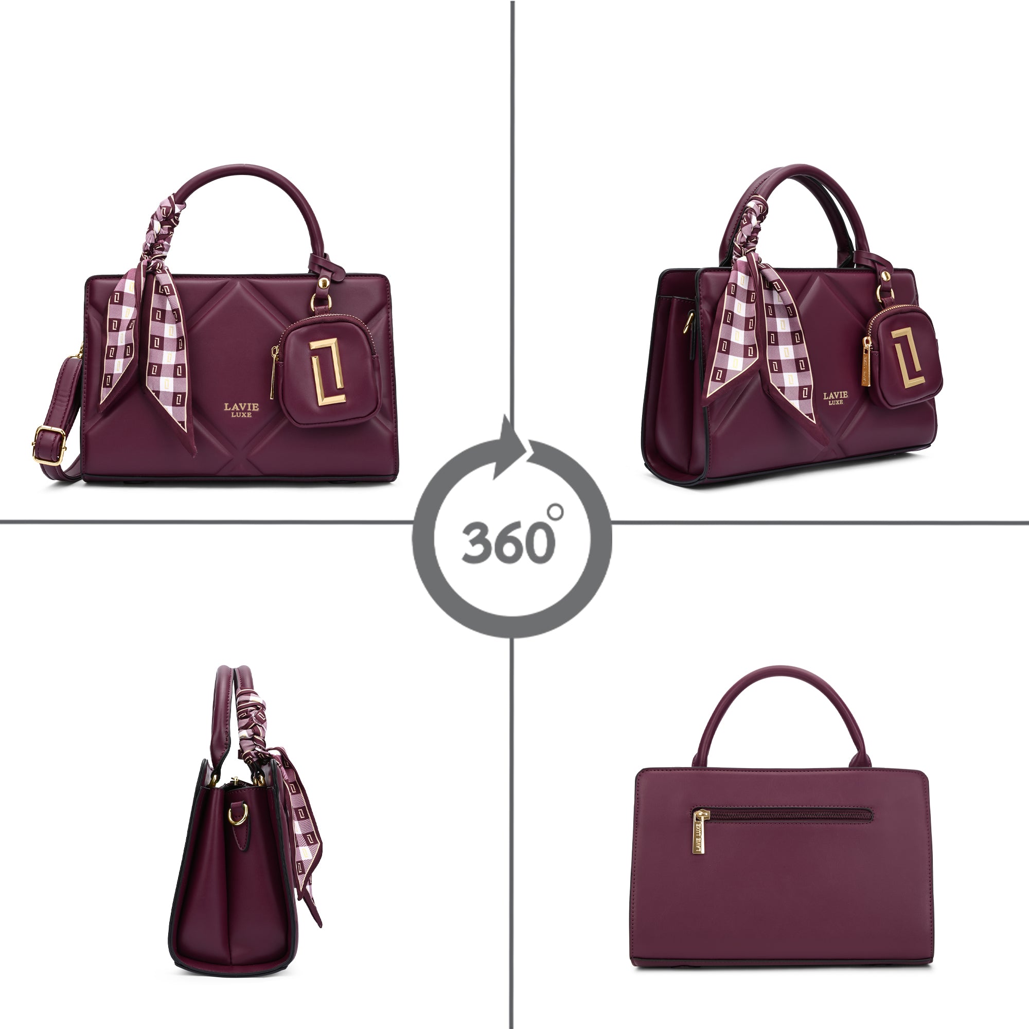 Quaro26 Horizontal Small Satchel Bag