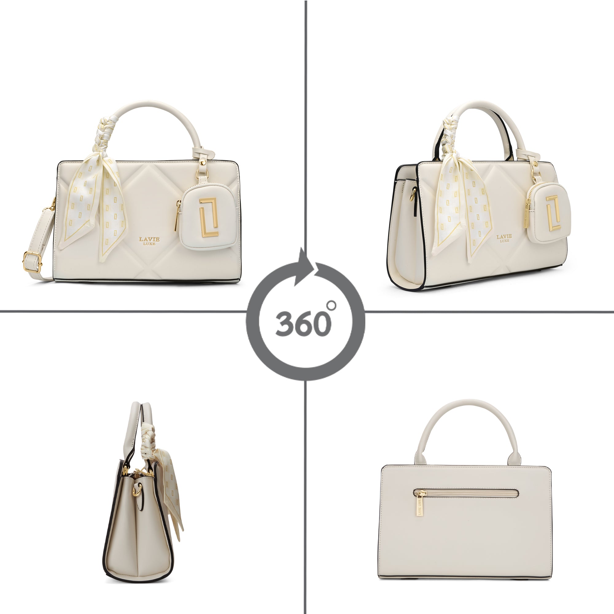 Quaro26 Horizontal Small Satchel Bag