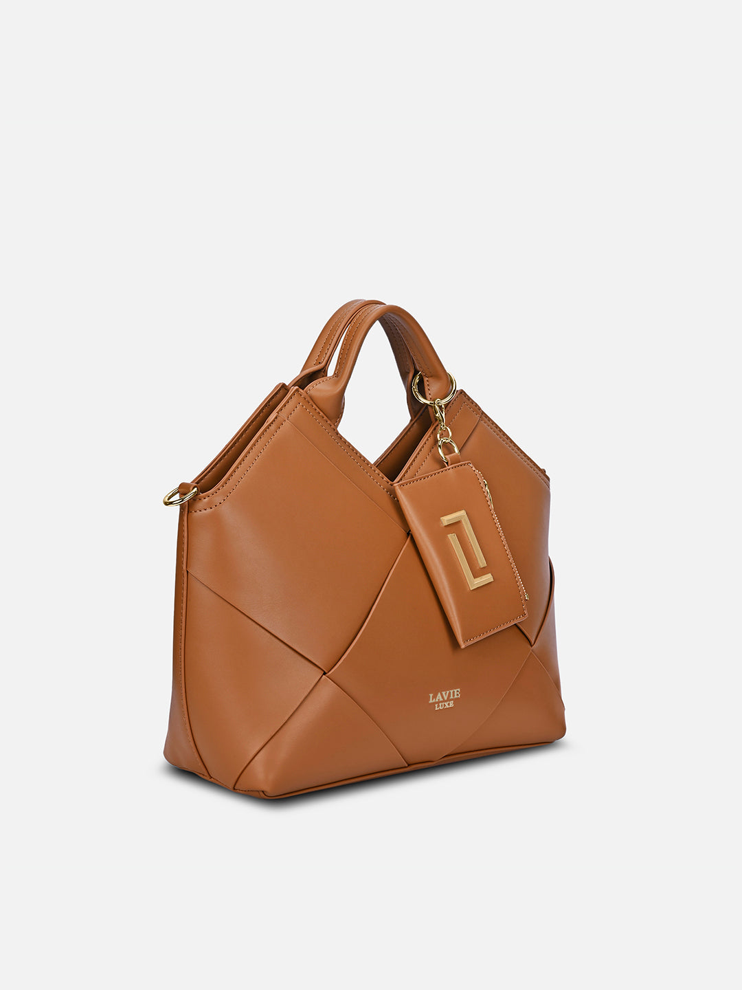 Crossway26 Medium Satchel Bag Tan